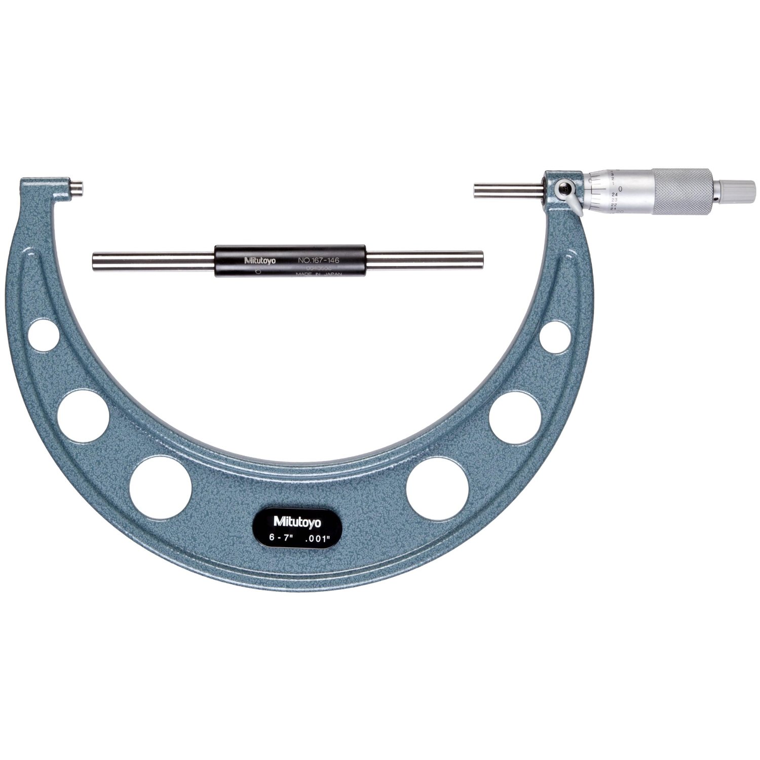 Mitutoyo 103-182 Outside Micrometer 5-6/0.001 - Click Image to Close